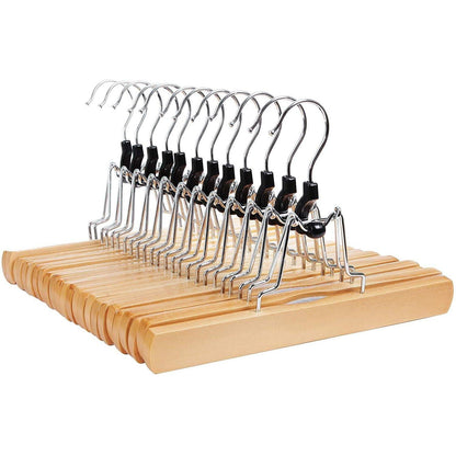 Nancy's Skirt Hanger Set of 10 - Clothes Hanger - Hanger for Trousers