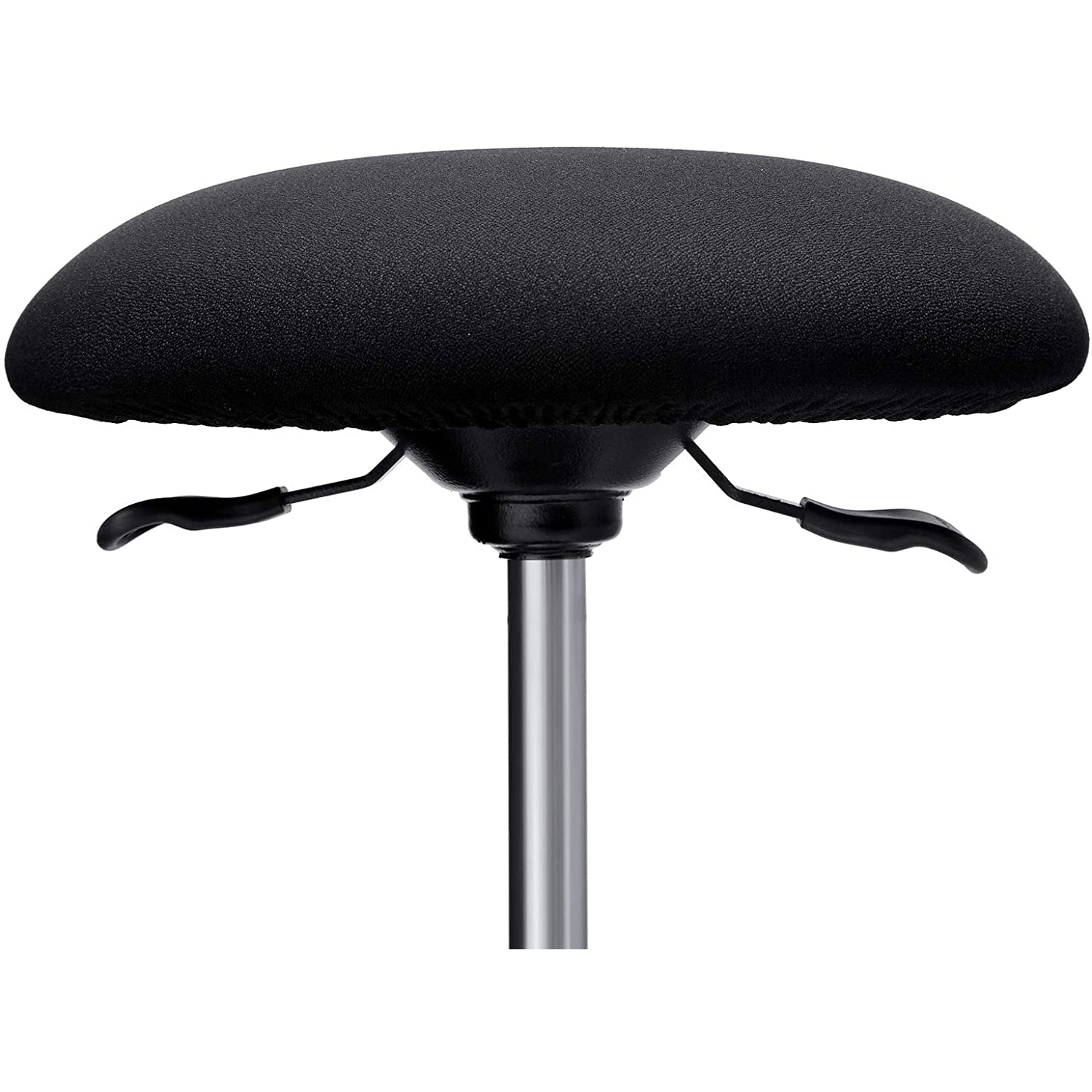 Nancy's Marfa Werkkruk - Bureaukruk - Hoogte Verstelbaar - Ergonomisch - Draaibaar - Anti-Slip - Zwart