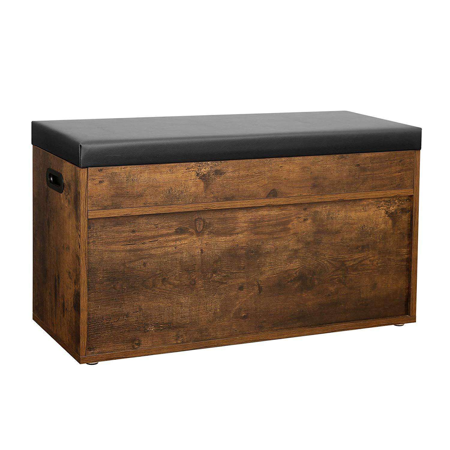 Nancy's Schoenenbank - Bank - Schoenenrek - Opbergruimte onder de zitting - hal, woonkamer, slaapkamer - Schoenenkast - 150 kg draagvermogen - 80 x 30 x 44 cm