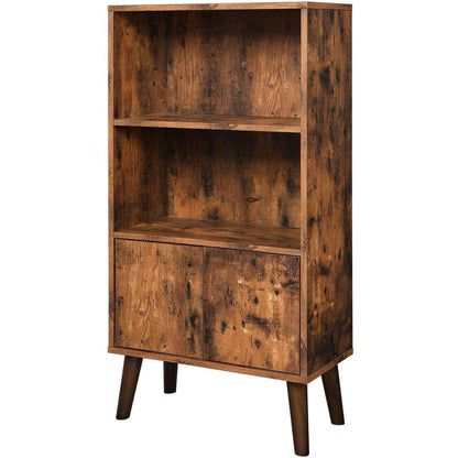 Nancy's Cambridge Retro Boekenkast - Vintage Houten Kast - Kasten - 120 x 60 x 30 cm