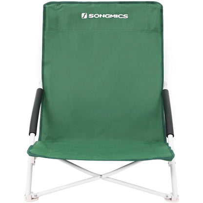 Nancy's Breadner Klapstoel - Campingstoel - Klapbaar - Draagtas - Oxford-Weefsel - Groen - 56 x 53 x 64 cm