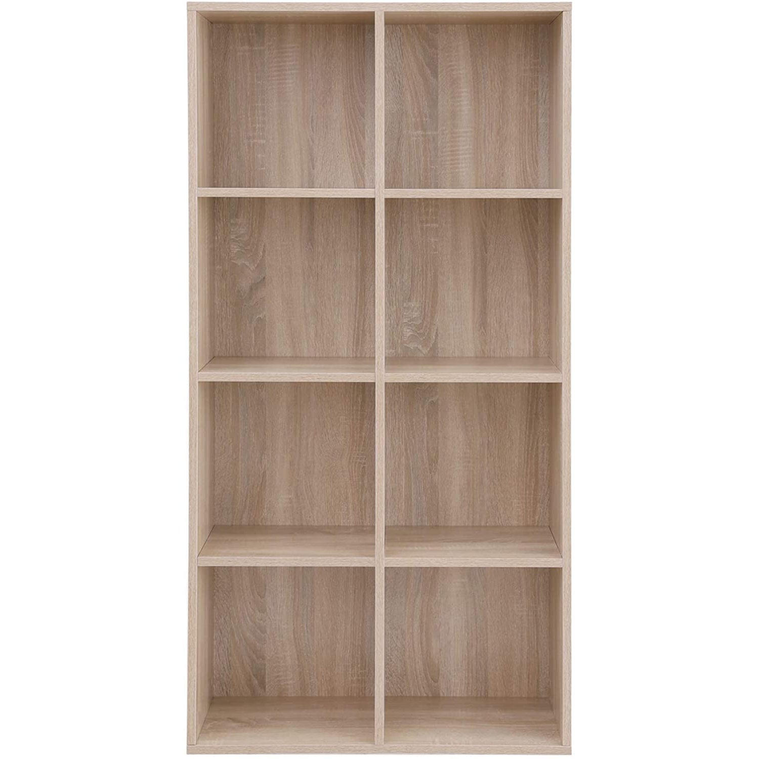 Nancy's Quarto Boekenkast - Wandkast - Vakkenkast - Opbergkast - Eiken - ± 65 x 30 x 130 cm