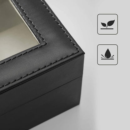 Nancy's Watch Box - Boîte à montres avec miroir - Boîte de rangement pour 6 montres
