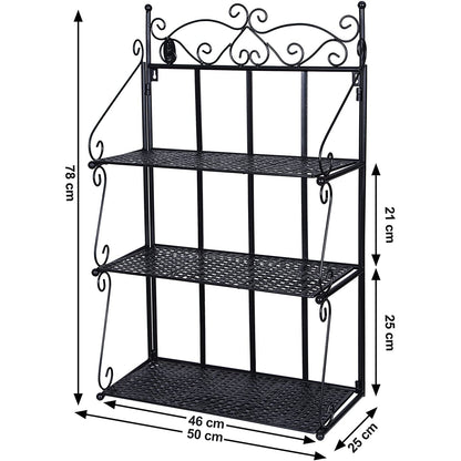 Nancy's Opklapbare Wandkast - Elegante Boekenkast - Wandrek