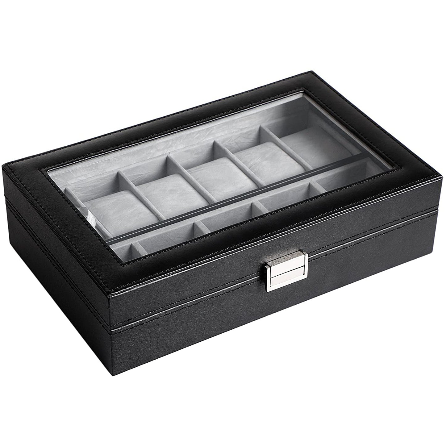 Nancy's Watch Box - Boîtier de montre - Rangement de montres - Boîte de rangement pour 11 montres