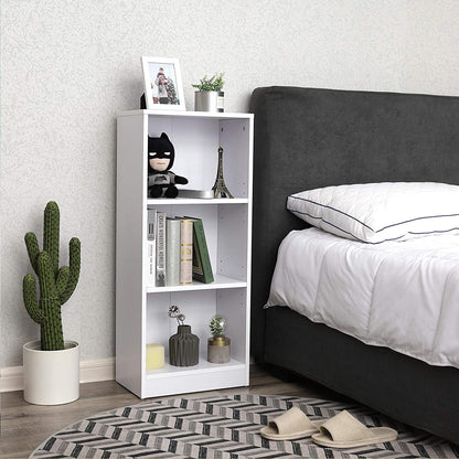 Nancy's Boekenkast met 3 planken - Kast met verstelbare planken - 40 x 24 x 93 cm