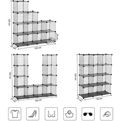 Nancy's Plug-in rack - Système de rangement - Armoire de rangement - Rack grillagé