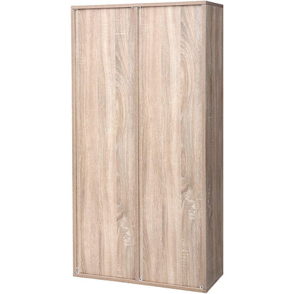 Nancy's Quarto Boekenkast - Wandkast - Vakkenkast - Opbergkast - Eiken - ± 65 x 30 x 130 cm