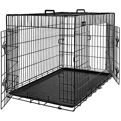 Nancy's Dog Cage - Bench - Dog Crate - 2 Doors - Dogs - Kennel - 92.5 x 57.5 x 64 cm
