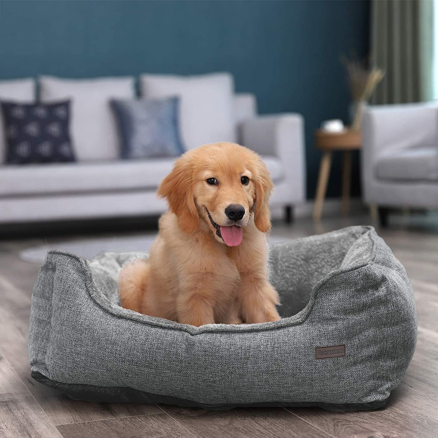 Nancy's Deluxe Dog Bed Washable - Dog Bed - Removable Cover - Dog Beds - 70 x 55 x 21 cm