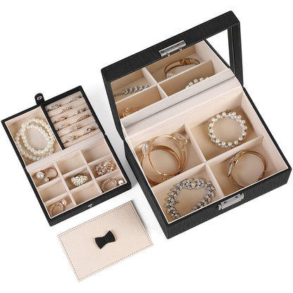 Boîte à bijoux de Nancy - Organisateur de bijoux - Boîte à bijoux - Boîte à bijoux Femme