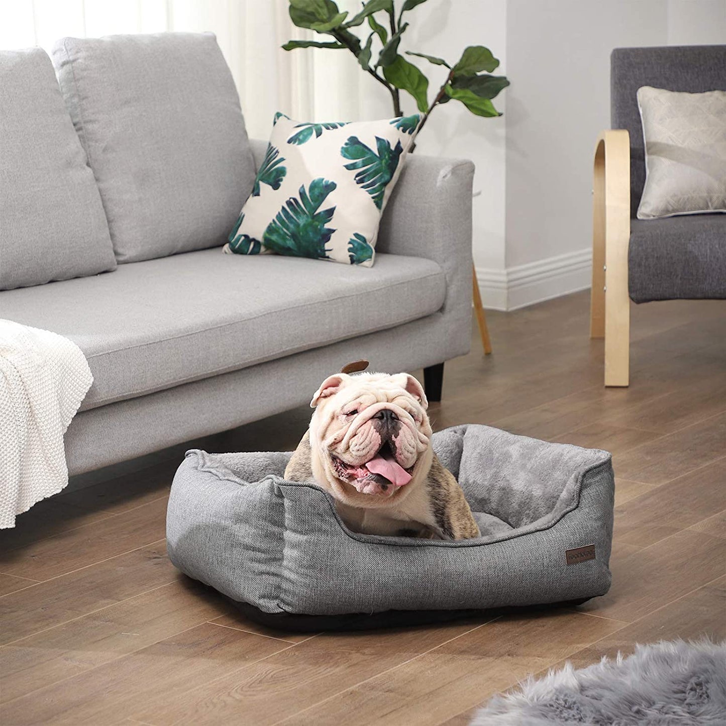 Nancy's Deluxe Dog Bed Washable - Dog Bed - Removable Cover - Dog Beds - 70 x 55 x 21 cm