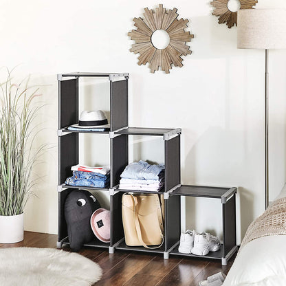 Armoire de Rangement Nancy 6 Compartiments - Armoire Cube - 110 x 106 x 32 cm