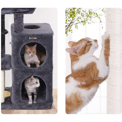 Nancy's Krabpaal met Hangmat en Speeltje - Speelhuis Voor Katten -  90CM