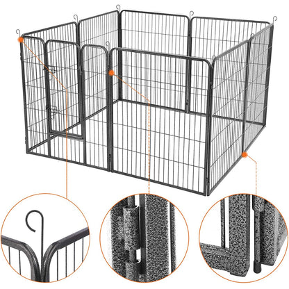 Nancy's Hondenbench - Bench voor Hond - Hondenkennel - Huisdierbox - Hondenopvang voor honden - 77 x 100 cm