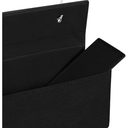 Nancy's Maricopa Organizer - Hangende Organizer - 4 Vakken - Opslag - Deur - Zwart - 33.5 x 12 x 100 cm
