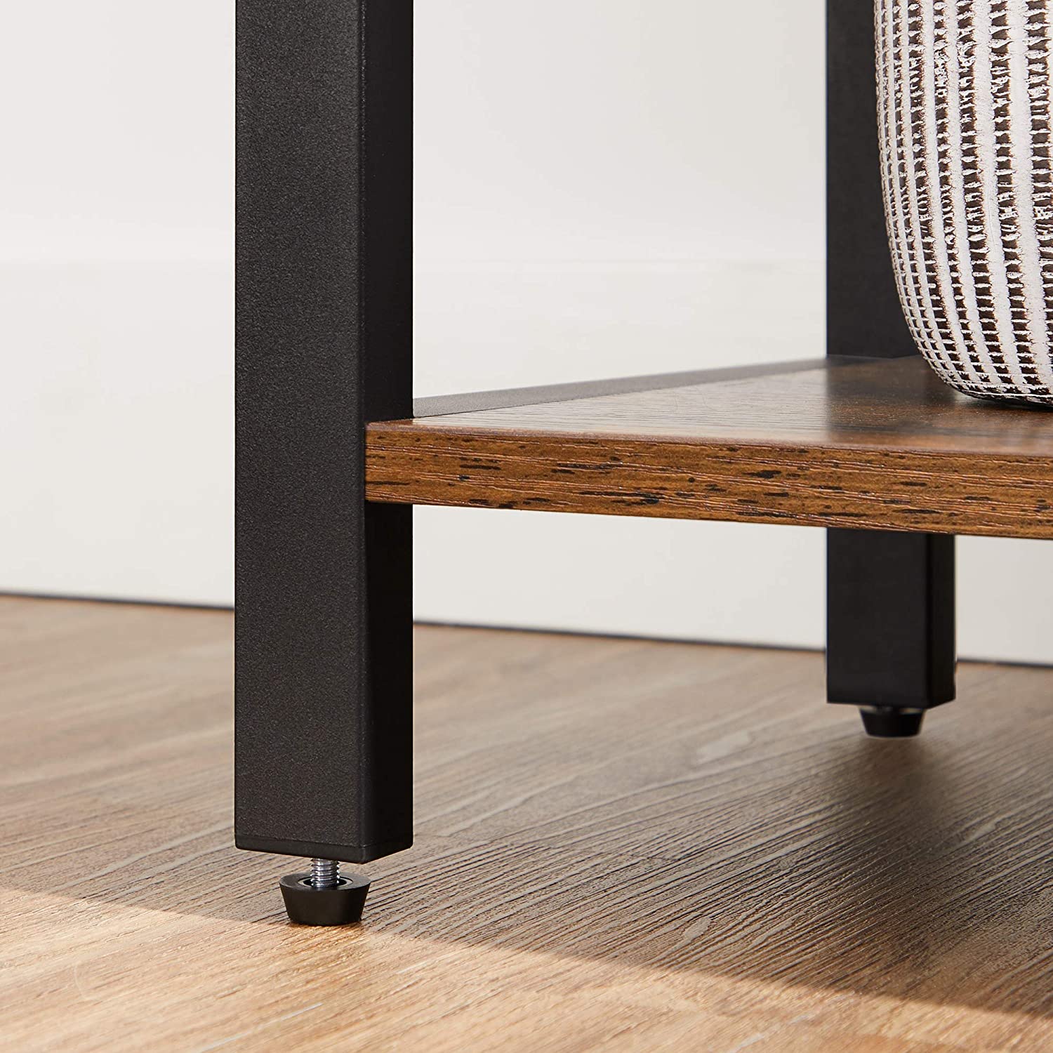 Nancy's Bloomington Boekenkast - Opbergkast - Wandkast - Hout / Staal - ± 65 x 30 x 185 cm