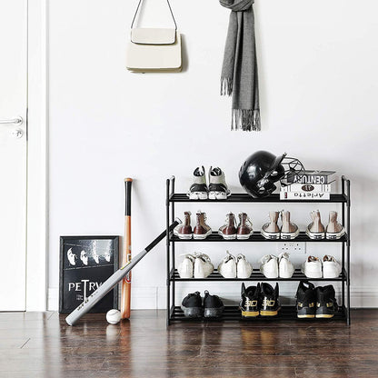 Nancy's Schoenenrek - Schoenenkasten - Voor 25 Paar Schoenen - Schoenenrekken - 92 x 30 x 93 cm