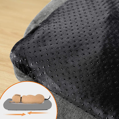 Nancy's Superior Hondenbed - Hondenmand - Afneembare Hoes - 120 x 85 cm - Anti-Slip - PP Vulling - Donkergrijs