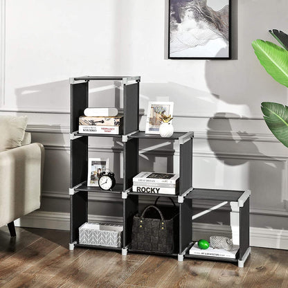Armoire de Rangement Nancy 6 Compartiments - Armoire Cube - 110 x 106 x 32 cm