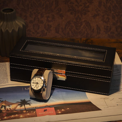Nancy's Watch Box 5 Pièces - Boîtier de montre - Rangement de montres - Boîte de rangement