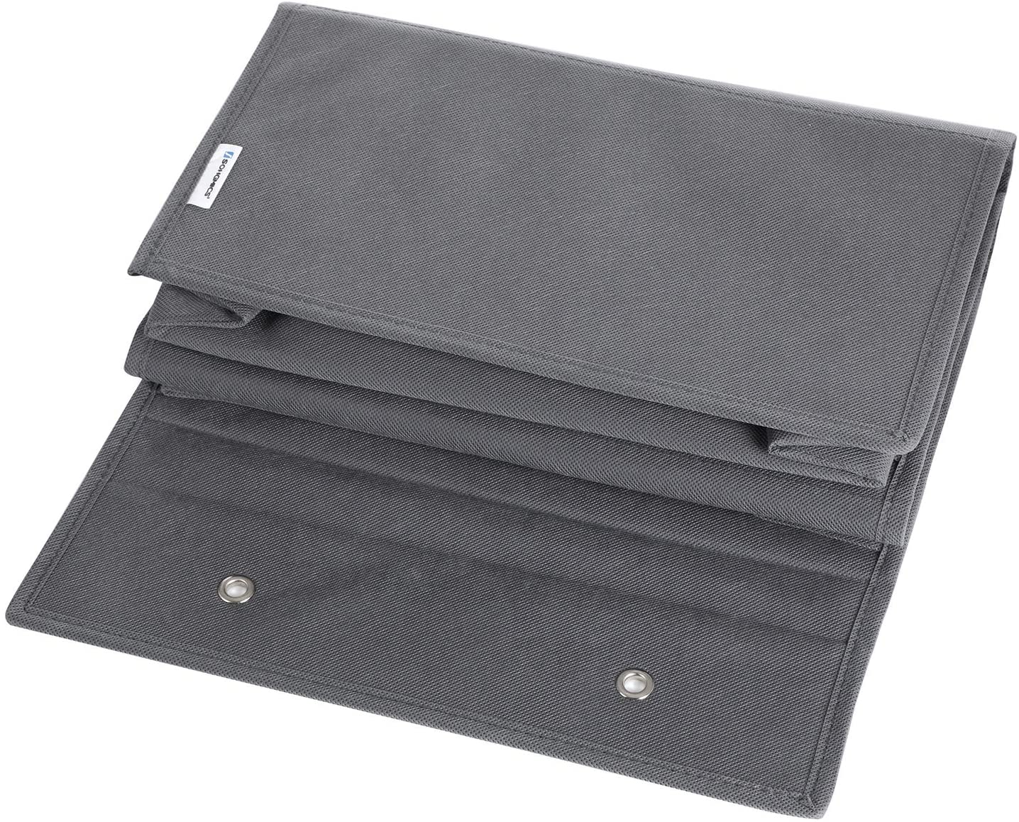 Nancy's Hamlet Deur Organizer - Opbergbox - Hangend - Grijs - Fleece / Karton - ± 35 x 10 x 100 cm