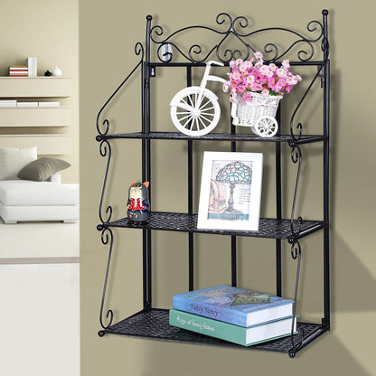 Nancy's Opklapbare Wandkast - Elegante Boekenkast - Wandrek