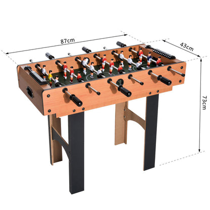 Table de jeu Nancy's Eagan - Baby-foot - Tennis de table - Hockey - Billard - 4-en-1 - MDF - Accessoires - Compact