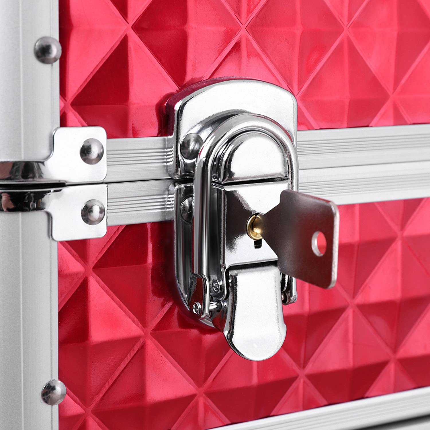Nancy's Madalena Make-Up Koffer - Cosmetica Koffer - Make-up Trolley - Rood
