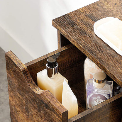 Nancy's Cupertino Dressoir - Opbergkast - Industrieel - Bruin - Spaanplaat - 60 x 30 x 80 cm