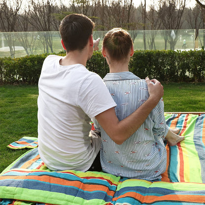 Nancy's Forty River Hangmat Voor 2 Personen - Katoen - Meerkleurig - 210 x 150 cm