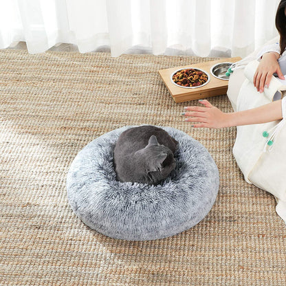 Nancy's Burtch Dog Bed - Cat Bed - Soft Plush - Dog Basket - Gray - Zipper - 50 x 20 cm