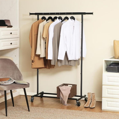 Nancy's Clothes Rack on Wheels - Wardrobe Rack - Rack for Clothes - Wardrobe