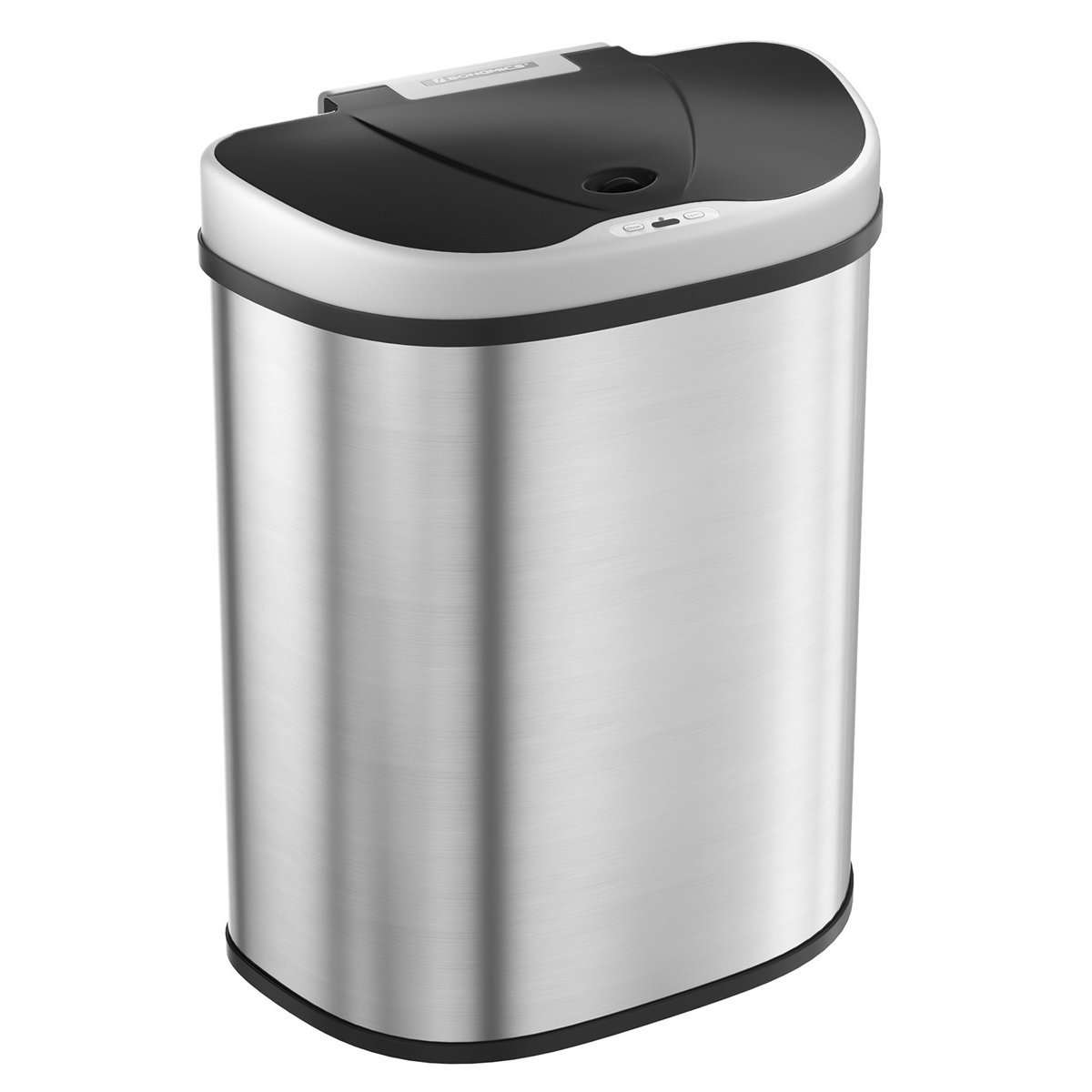 Poubelle Nancy 2 X 35L - Poubelle de tri sélectif - Détecteur de mouvement - Poubelles