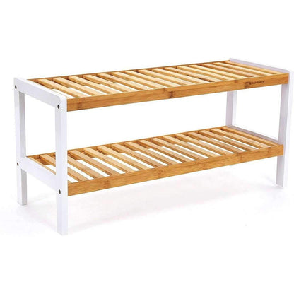 Nancy's Laranjeiro Schoenenrek - Schoenenkast - Opbergrek - Bamboe - ± 70 x 25 x 30 cm