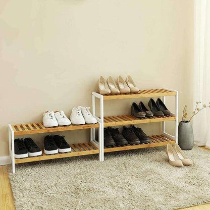 Nancy's Laranjeiro Schoenenrek - Schoenenkast - Opbergrek - Bamboe - ± 70 x 25 x 30 cm