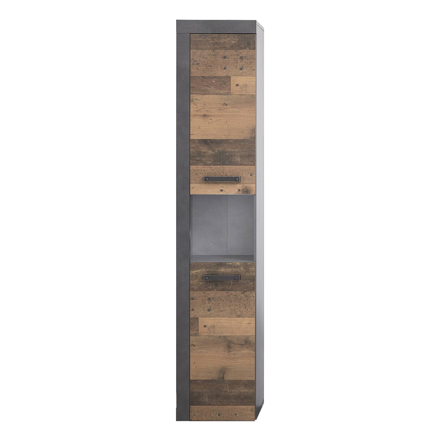 Nancy's Chicalote Bathroom Cabinet - Storage Cabinet - Brown and Gray - 33 x 184 x 31 cm