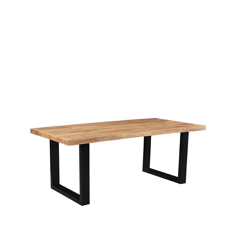 Nancy's Dining room table Zeth - Dining table - Mango wood - Industrial - Dining room tables - Rough - 220 x 100 x 76 cm
