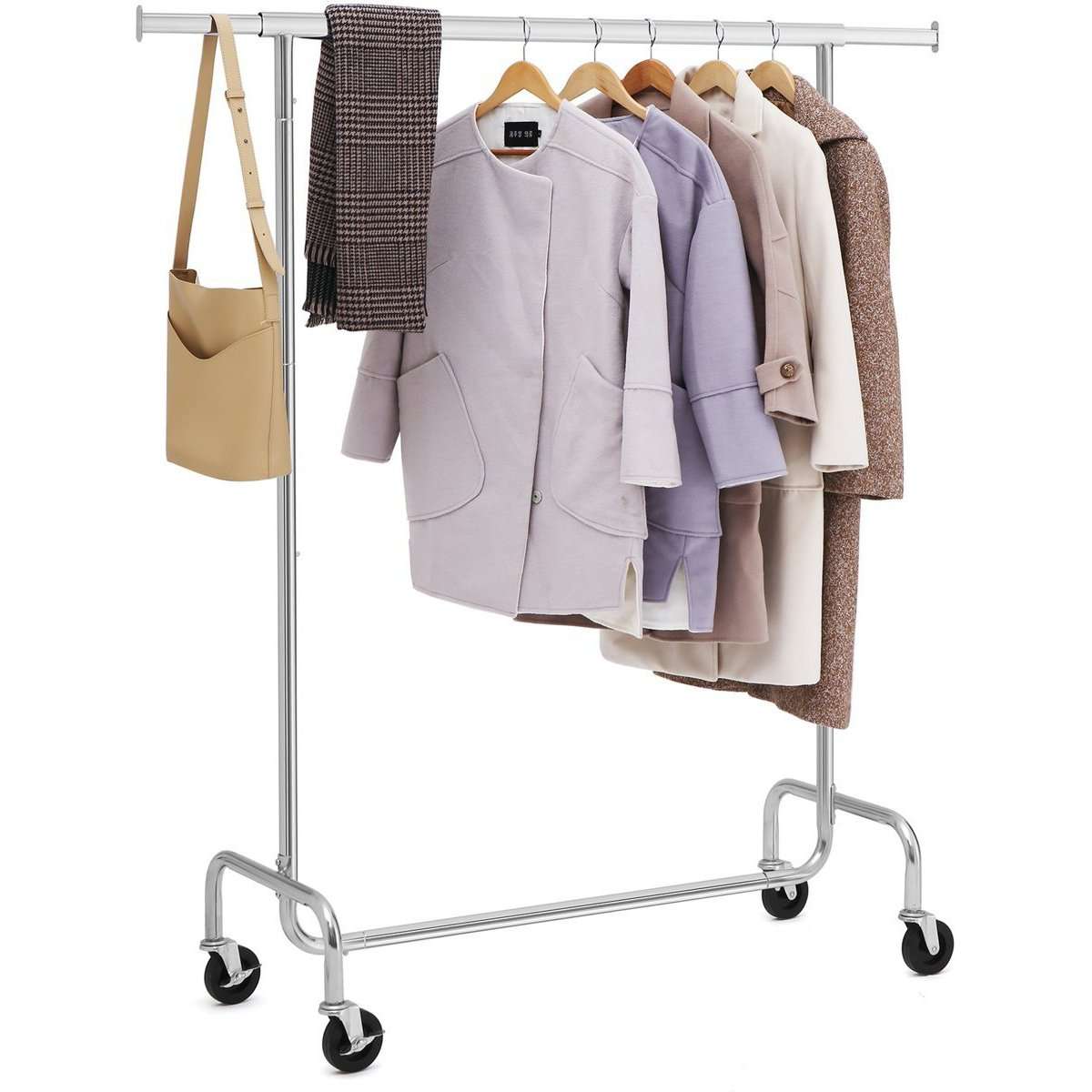 Nancy's Wardrobe Rack - Clothes Rack - Clothes Rack on Wheels - Adjustable Clothes Rack - Clothes Racks