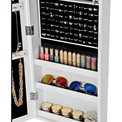Armoire à bijoux Nancy's Granada Hills avec miroir - Fermeture magnétique - Boîte à bijoux - Rangement pour bijoux