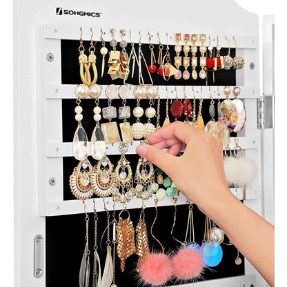 Armoire à bijoux Nancy's Granada Hills avec miroir - Fermeture magnétique - Boîte à bijoux - Rangement pour bijoux