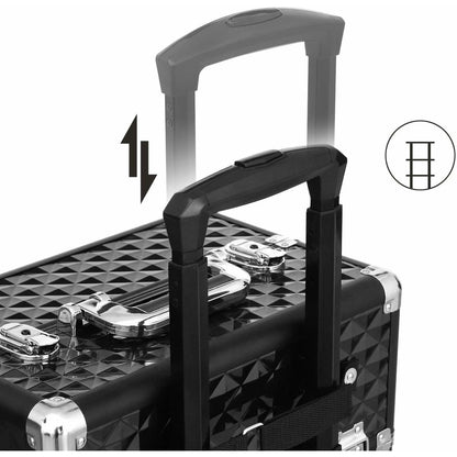 Valise de maquillage de Nancy - Chariot à cosmétiques - Organisateur de maquillage