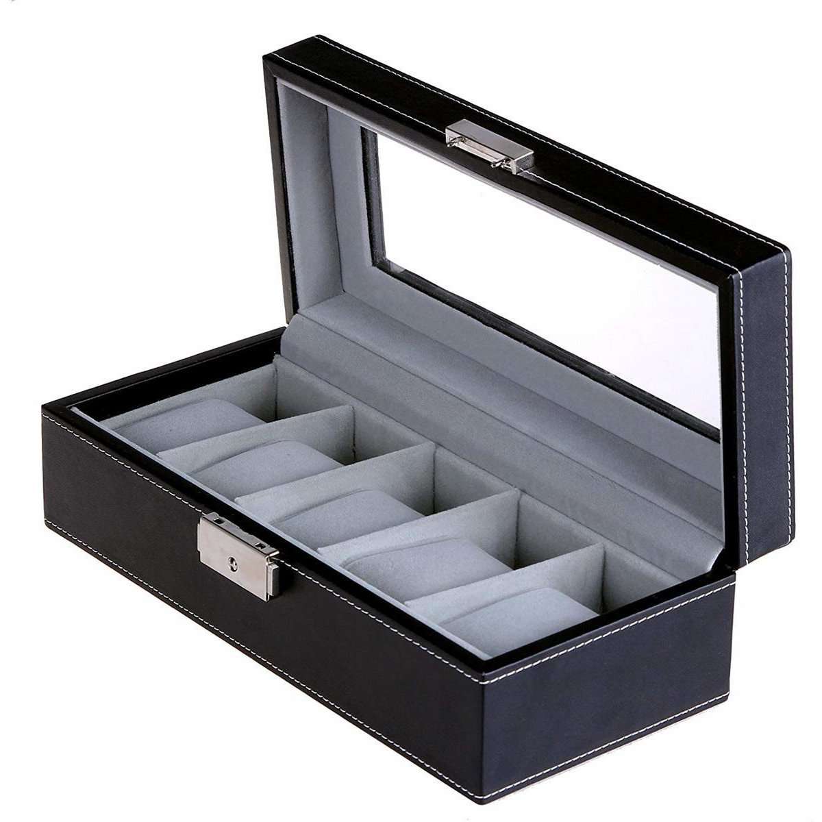 Nancy's Watch Box 5 Pièces - Boîtier de montre - Rangement de montres - Boîte de rangement