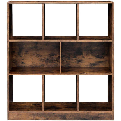 Nancy's Brookline Vintage Boekenkast - Opbergkast - Kast Voor Boeken - Industrieel - 86 x 28 x 94,5 cm (L x B x H)