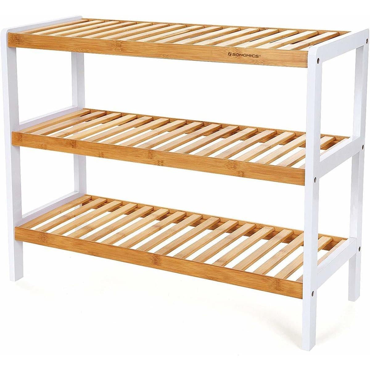 Nancy's Benafim Schoenenrek - Schoenenbank - Opbergrek - Bamboe - ± 70 x 25 x 55 cm