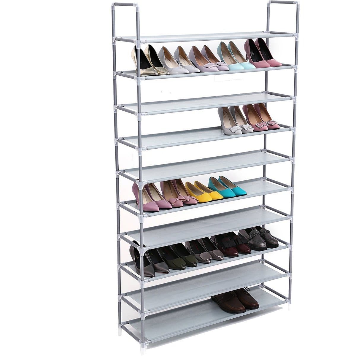 Nancy's  Schoenenrek 60 Paar - Schoenenkast - Schoenenrekken 100 x 29 x 175 cm