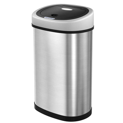 Poubelle Nancy's Trash Can - Acier inoxydable - Capteur de mouvement infrarouge - 50 l