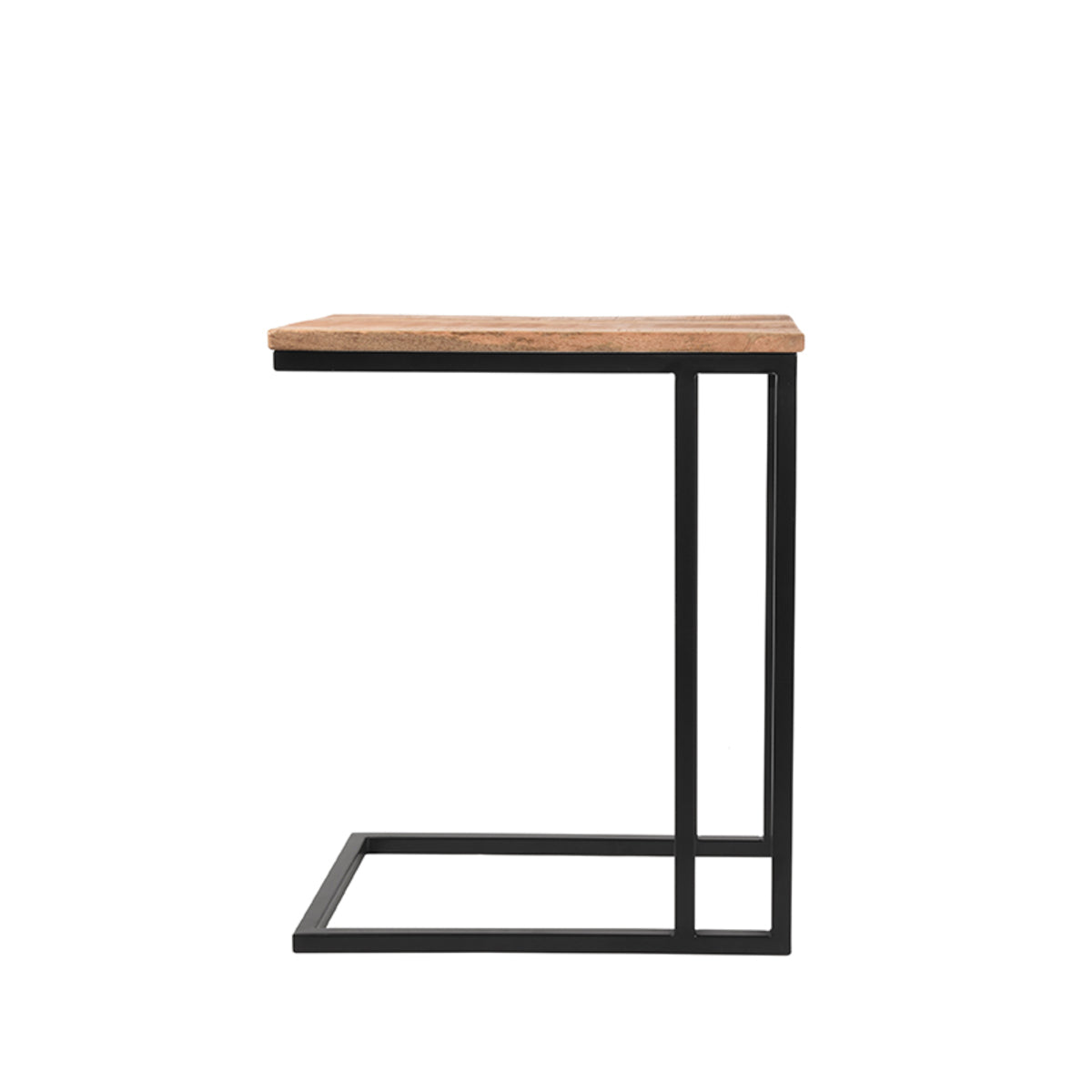 Nancy's Side Table Move - Table d'ordinateur portable - Tables d'appoint - Industriel - Bois - Brut - 35 x 50 x 61 cm