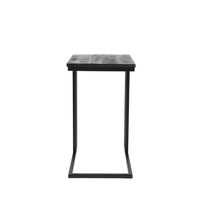 Nancy's Side Table Move - Table pour ordinateur portable - Tables d'appoint - Industriel - Bois - Noir - 35 x 50 x 61 cm