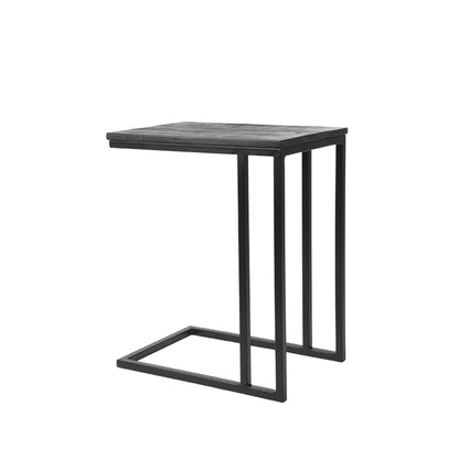 Nancy's Side Table Move - Table pour ordinateur portable - Tables d'appoint - Industriel - Bois - Noir - 35 x 50 x 61 cm